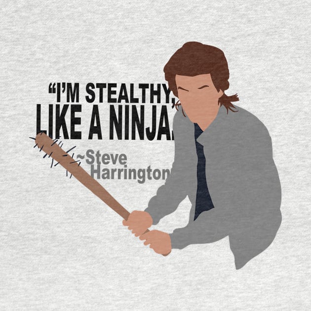 Ninja Steve Minimalist by FortuneDesigns